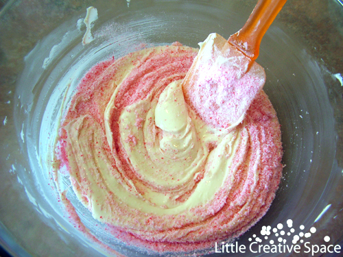 Mixing Candy And Chocolate