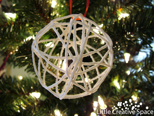 Finished String Ornament