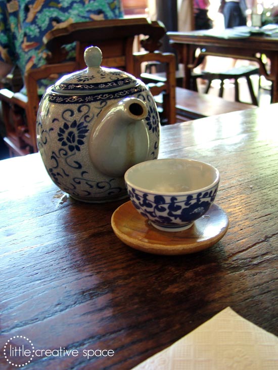 Tea Cup and Pot