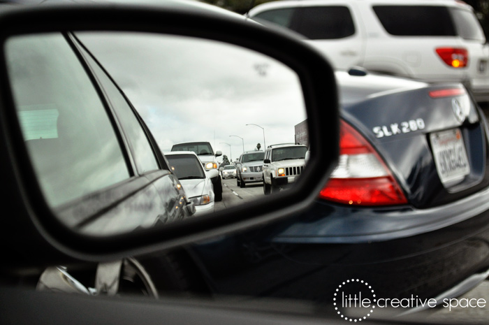 Cars In Rearview