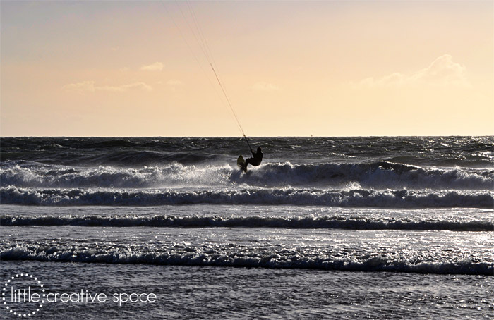 Kite Surfing Sunset