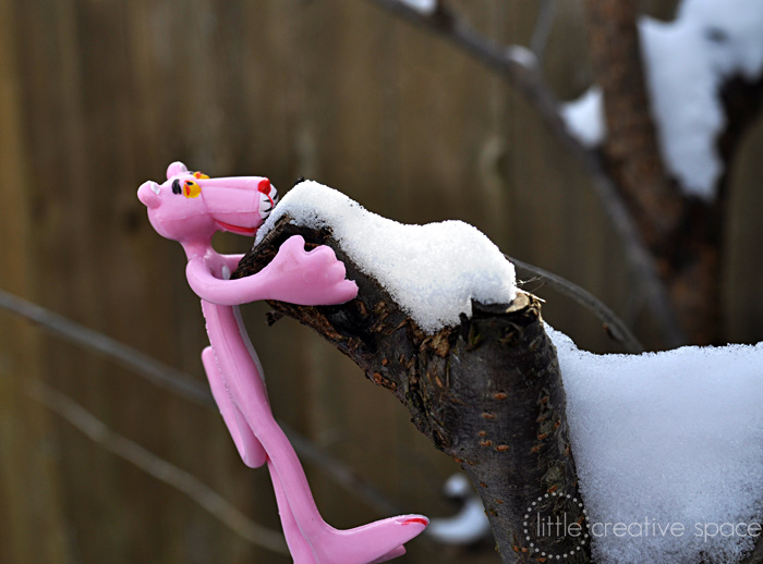 Hang On Pink Panther!