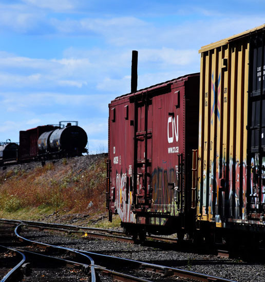 Graffiti On Train Cars - 365 Project