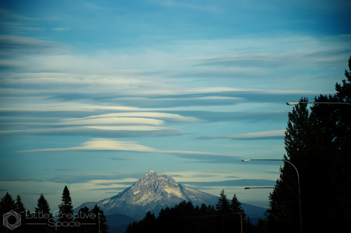 Mount Hood With Lenticular Clouds - 365 Project