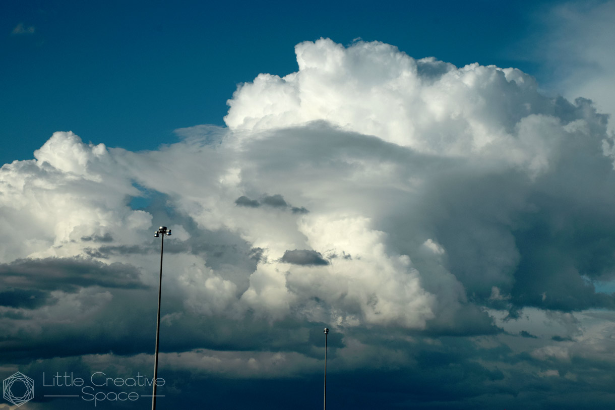 Huge Fluffly White Clouds - 365 Project