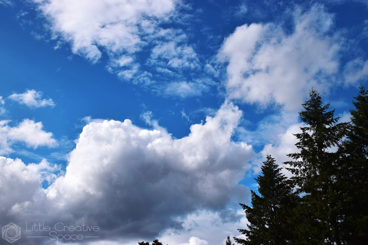 White Puffy Clouds - 365 Project