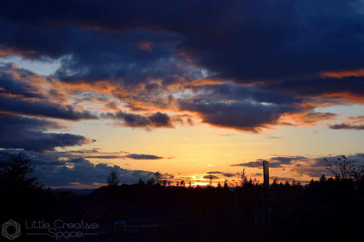 Sunset Over The Quarry - 365 Project