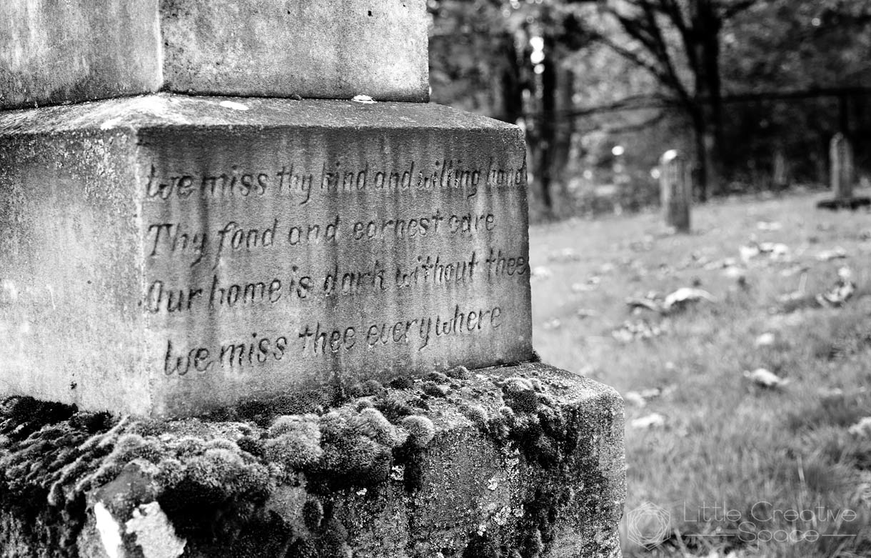 Cemetery Head Stone - 365 Project