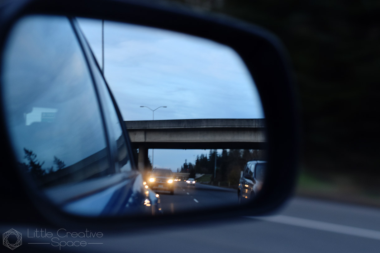 Bridge Side Mirror Reflection - 365 Project