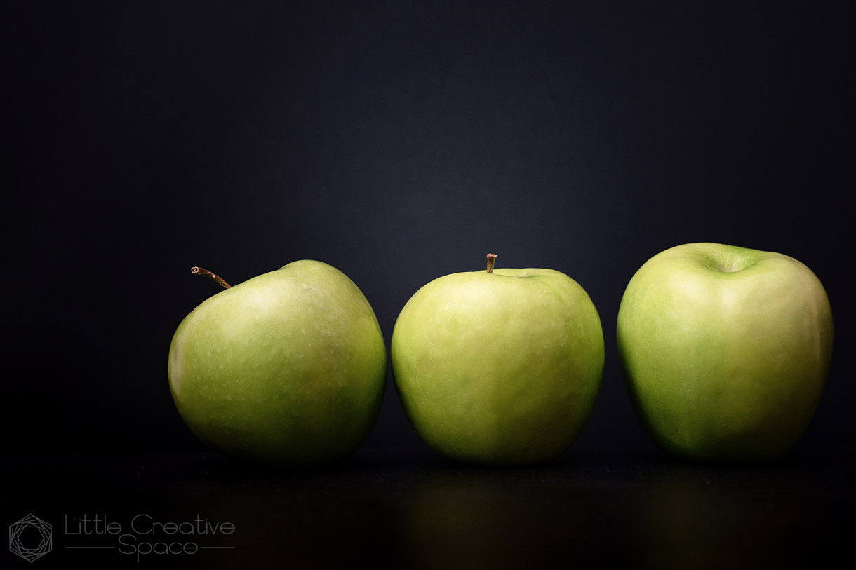 Granny Smith Green Apple Trio - 365 Project